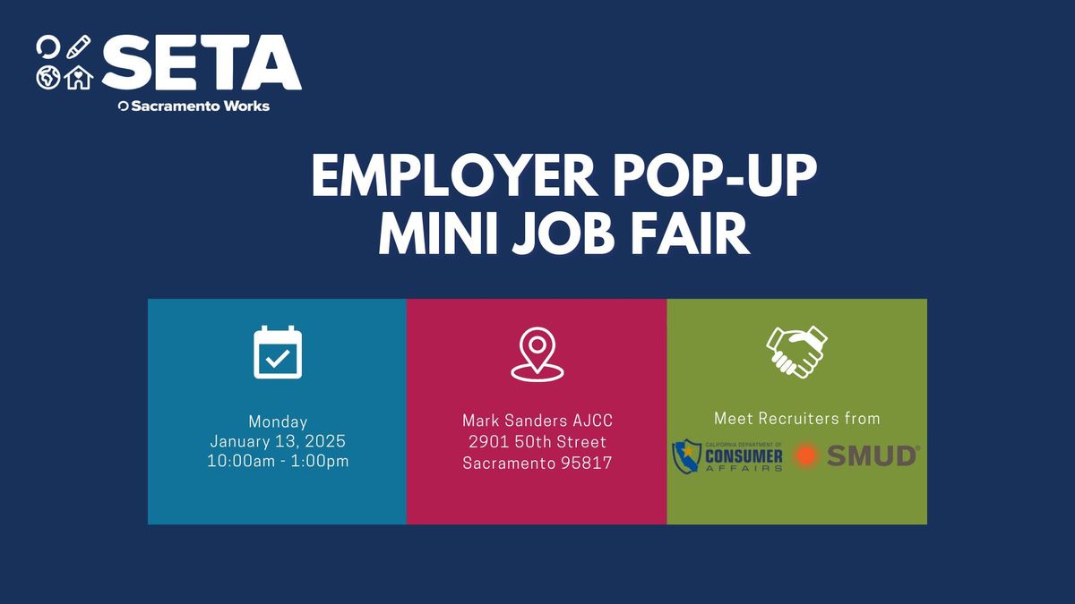 Employer Pop-Up Mini Job Fair