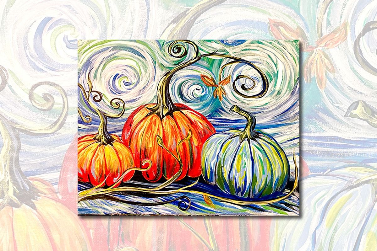 Paint Night Fundraiser | Pumpkiny Night