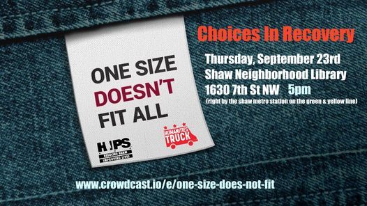Choices in Recovery: One Size Does Not Fit All