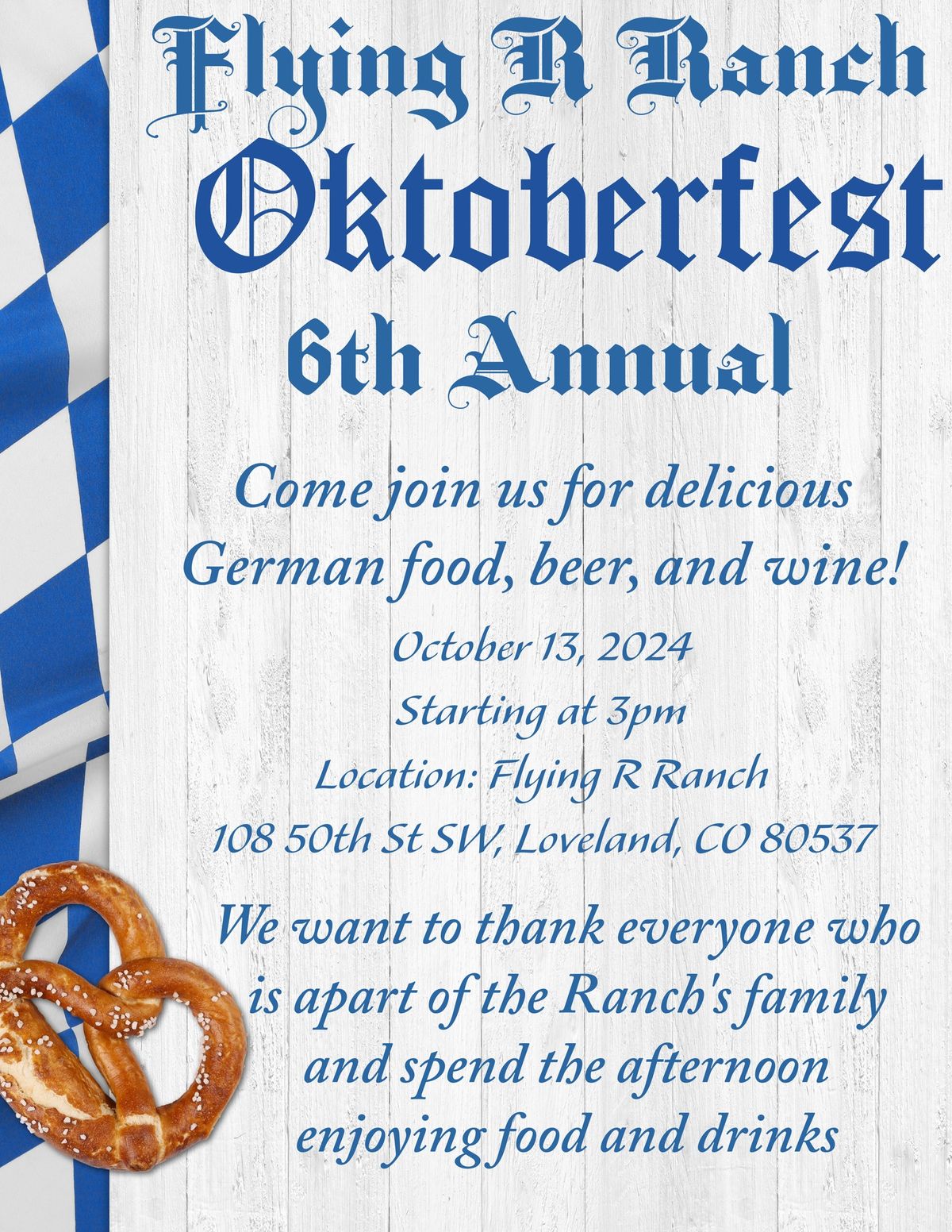 6th Annual Octoberfest!