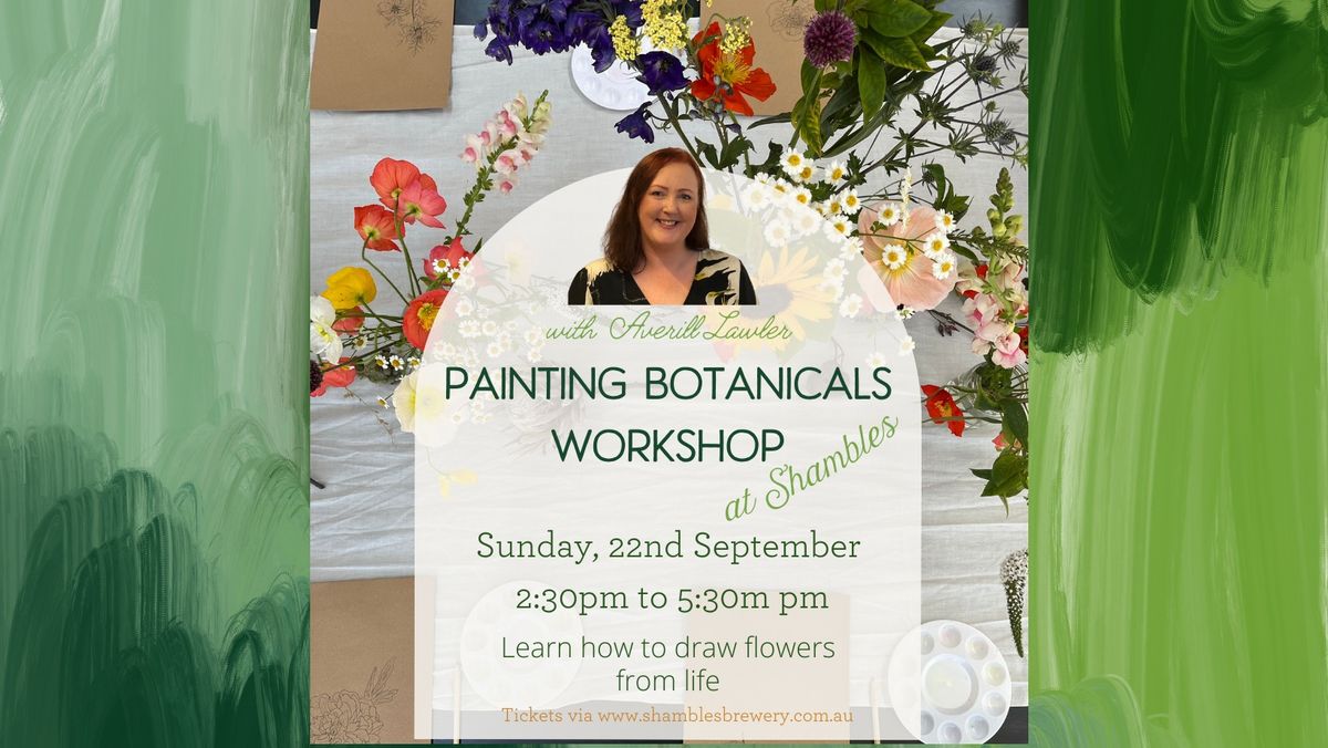 Painting Botanicals Workshop - Hello Spring \ud83c\udf38\ud83c\udfa8