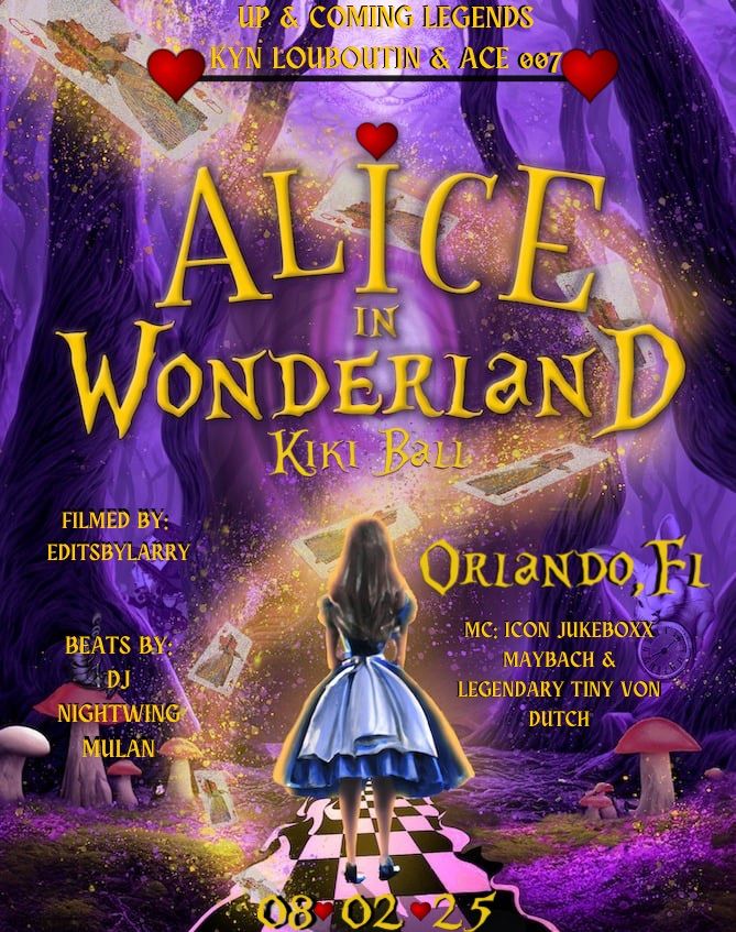 Alice in Wonderland Kiki Ball