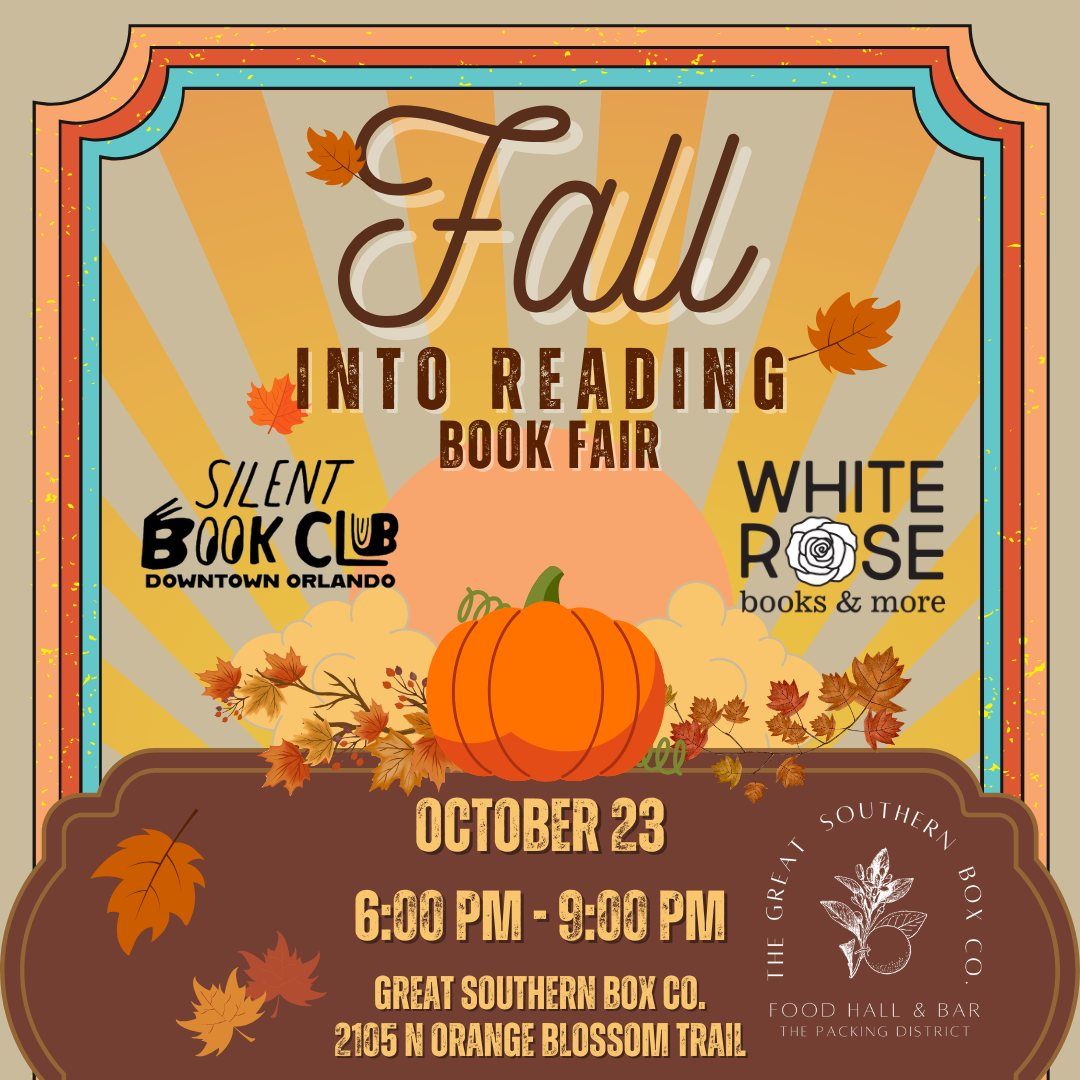 Fall into Reading Book Fair at The Great Southern Box Co. 