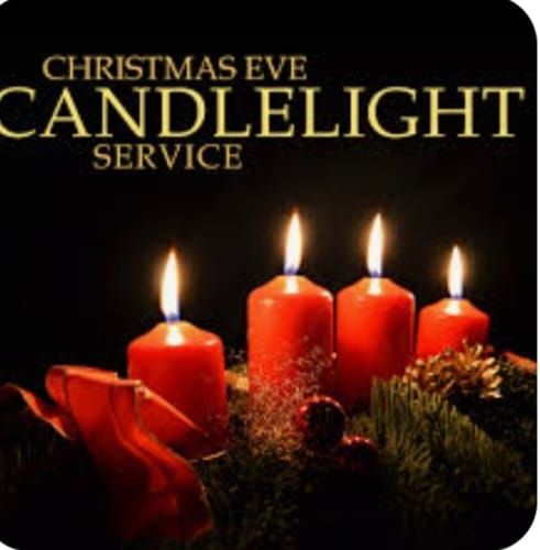 Candlelight together Christmas eve service