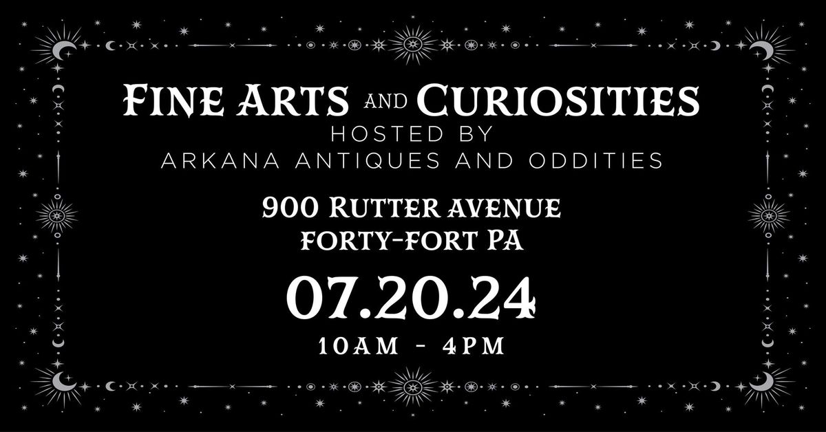 Fine Arts and Curiosities 