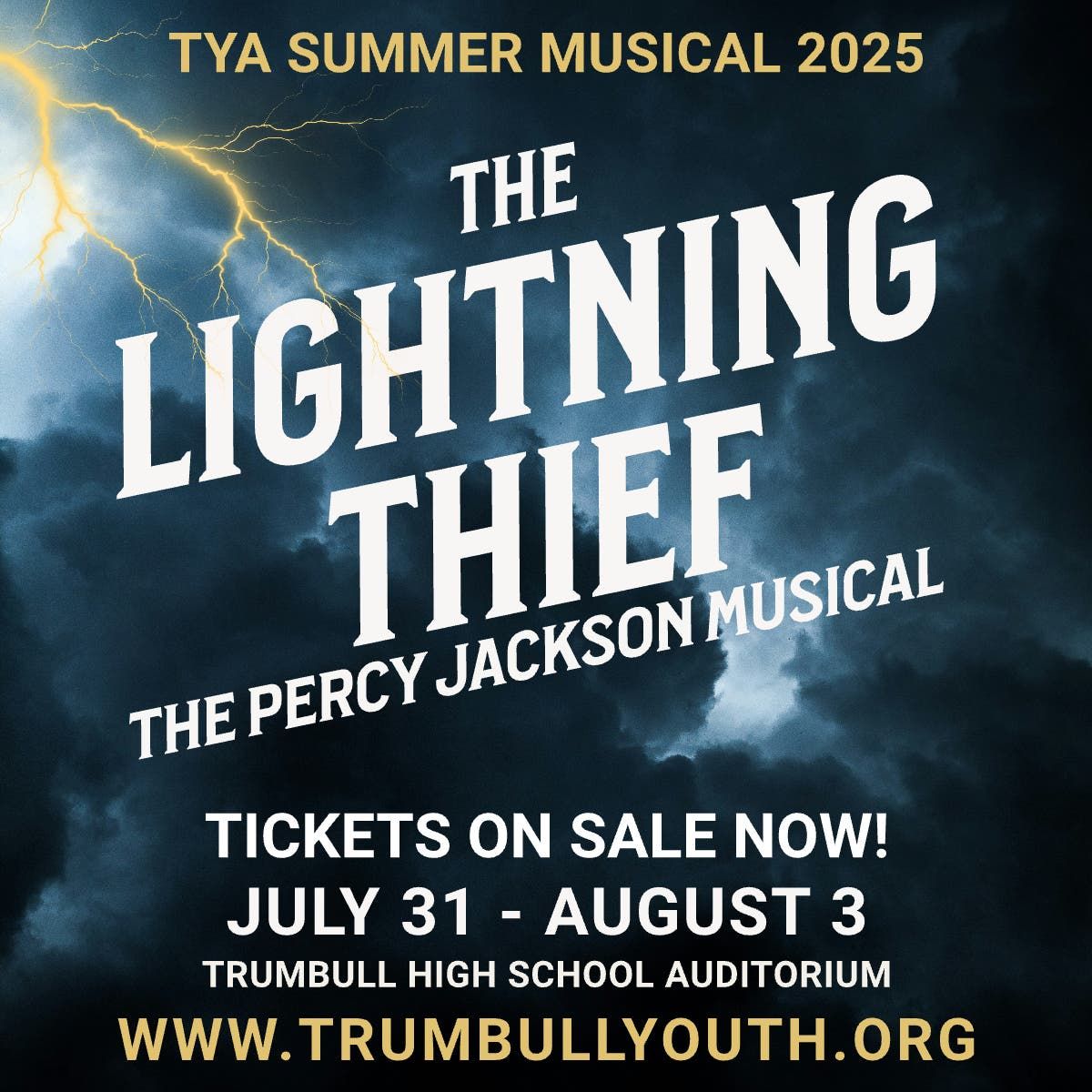 The Lightning Thief: The Percy Jackson Musical TYA at Meridian Arts Centre - Studio Theatre
