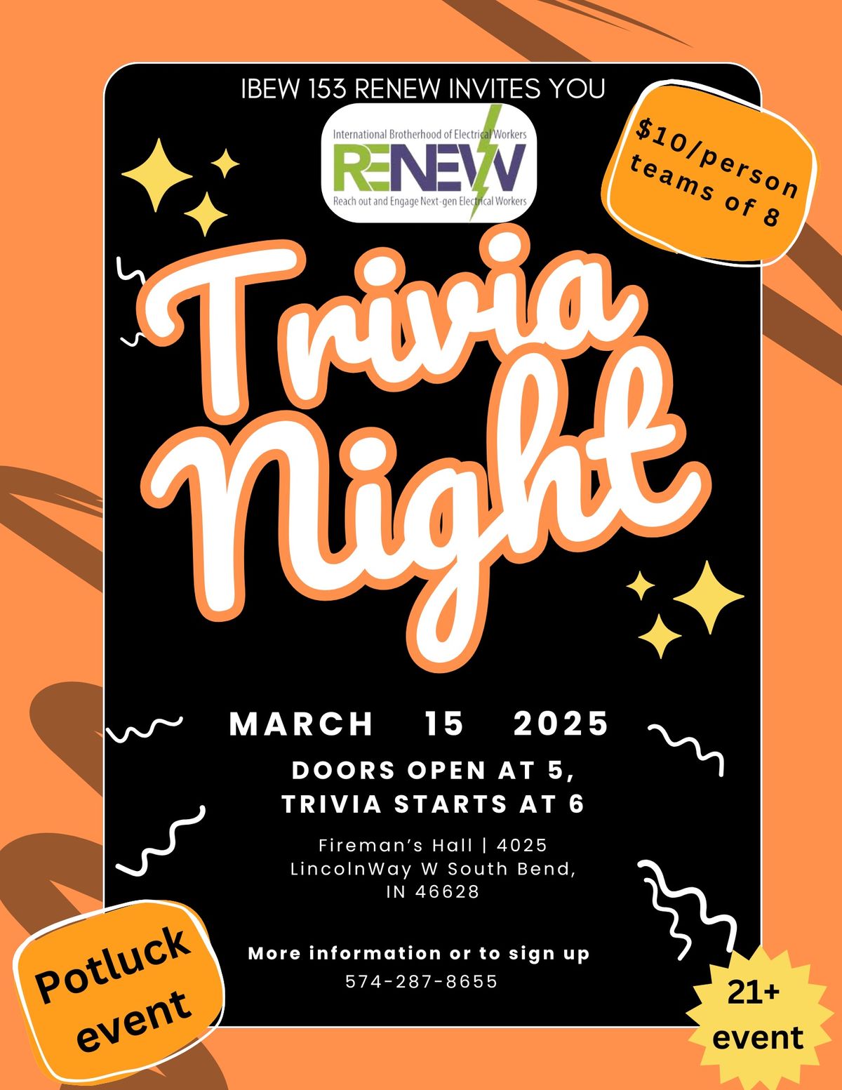 RENEW's Annual Trivia Night