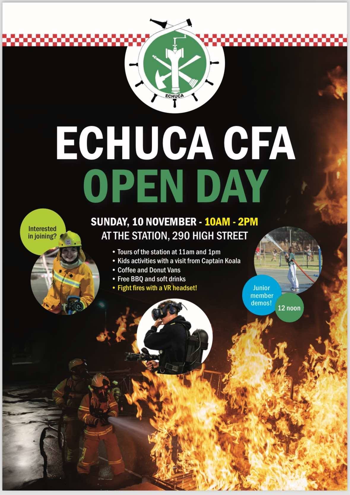 Echuca Fire Brigade Open Day