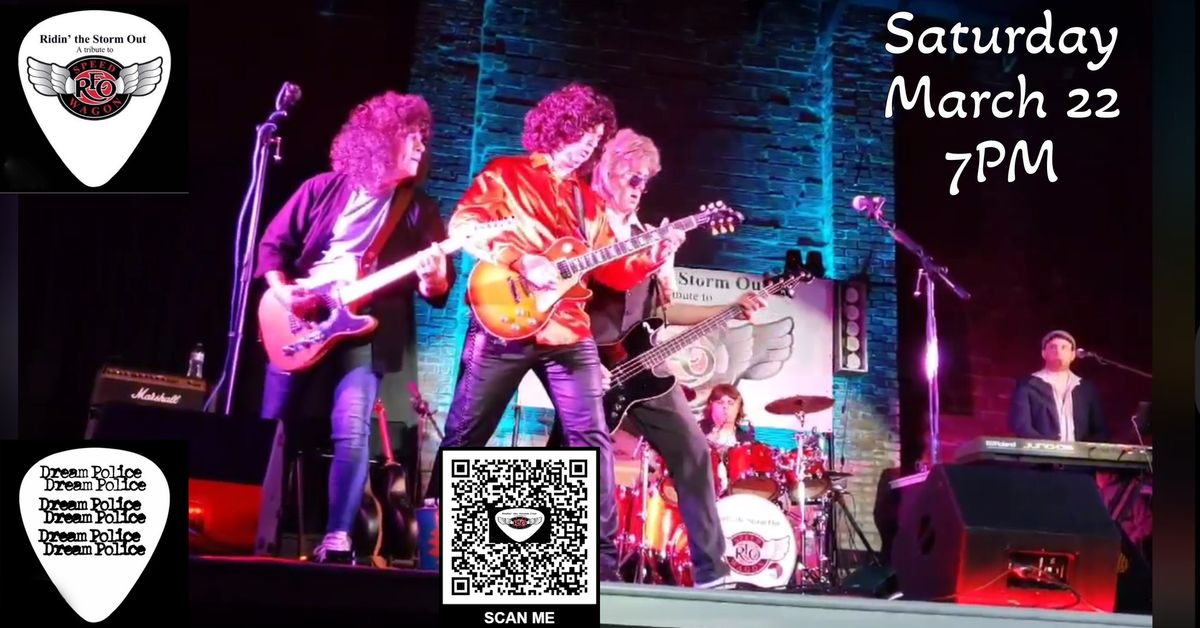 Aztec Shawnee Theater presents:  RIDIN THE STORM OUT(REO SPEEDWAGON) w\/ Dream Police(Cheap Trick)