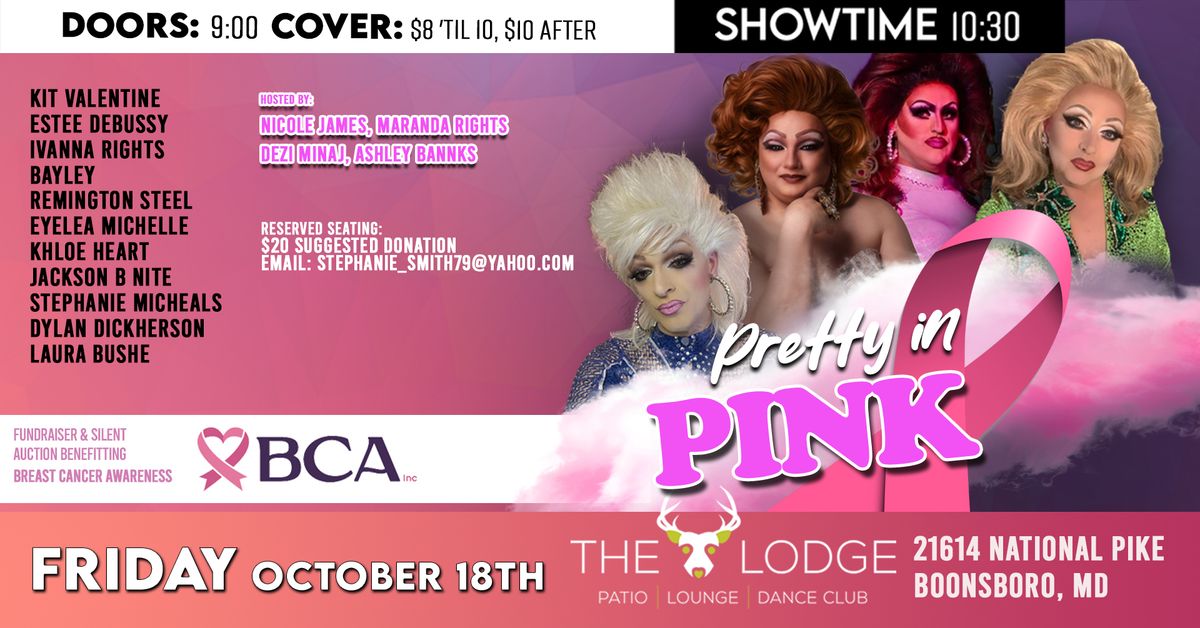 3rd Annual Pretty Pink, Breast Cancer Awareness Fundraiser