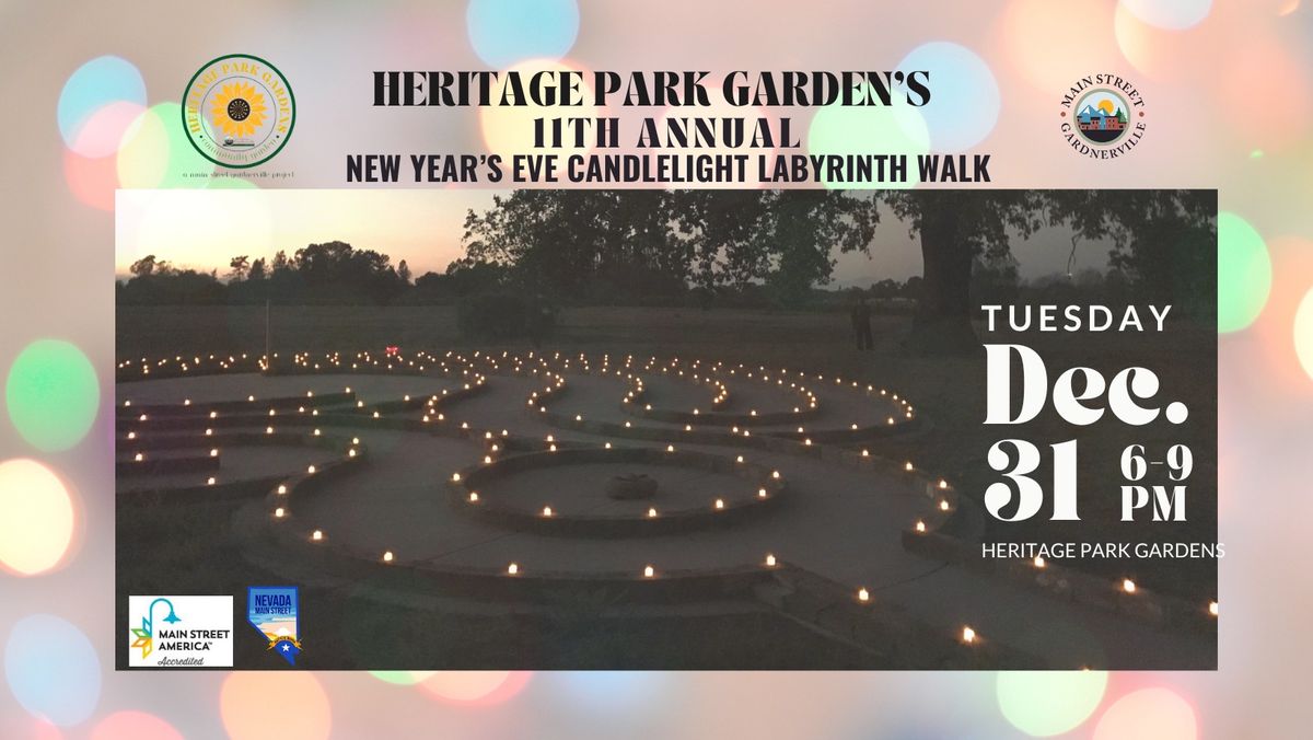 New Year\u2019s Eve Candlelight Labyrinth Walk - 11th Annual