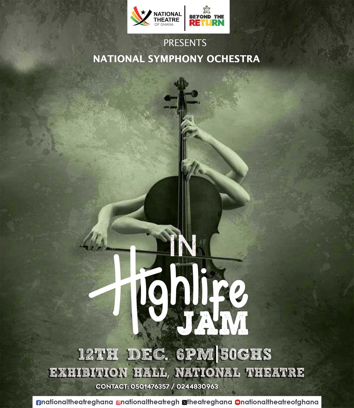 "Highlife Jam" with the National Symphony Orchestra 