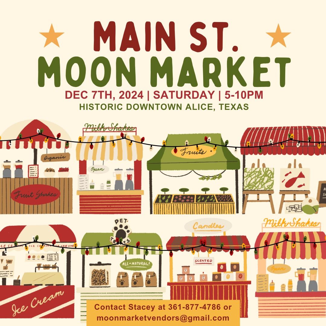 Main St Moon Market - Dec. 7th