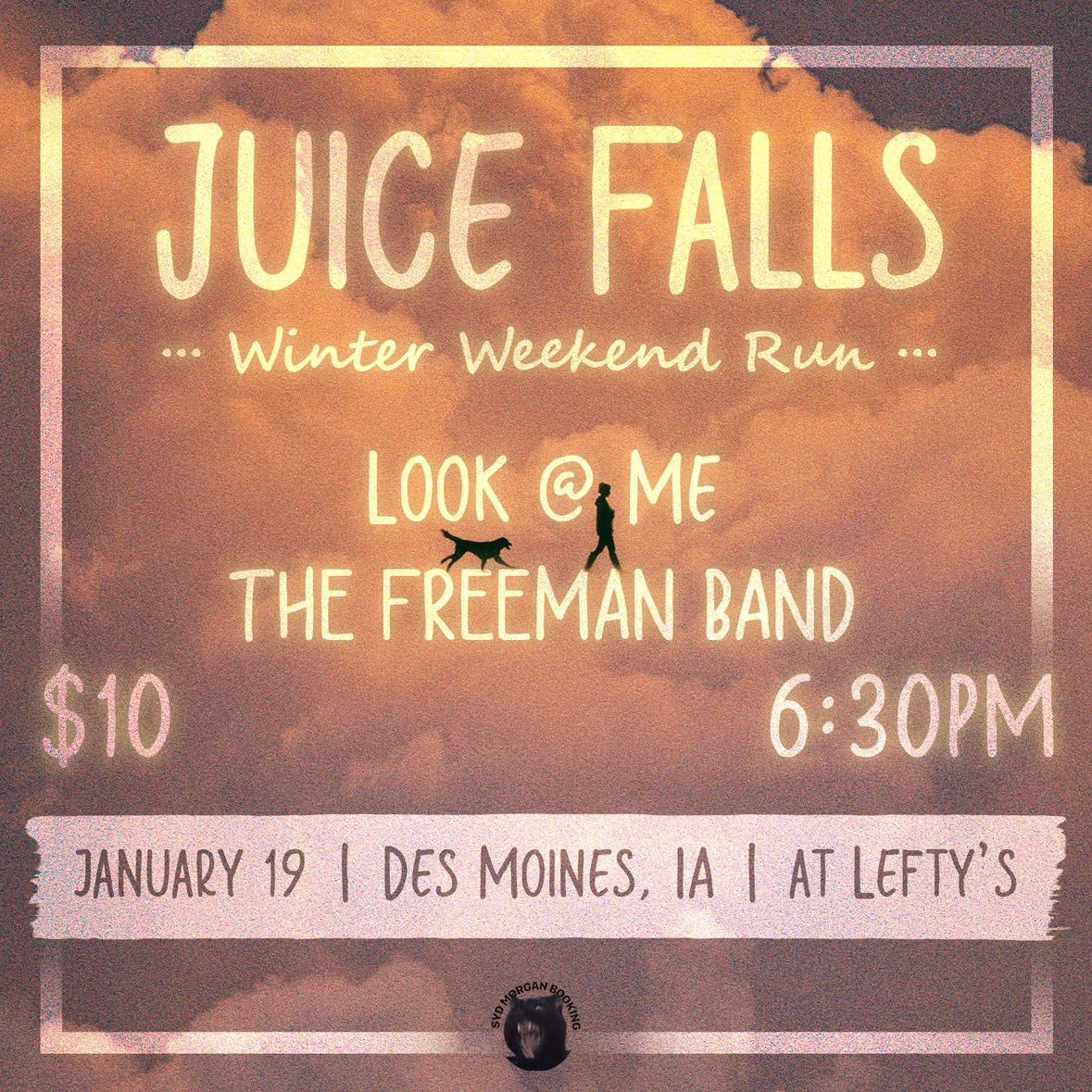 Juice Falls, Look @ Me, The Freeman Band at Lefty's 