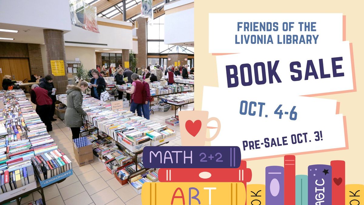 Friends of the Livonia Library Book Sale