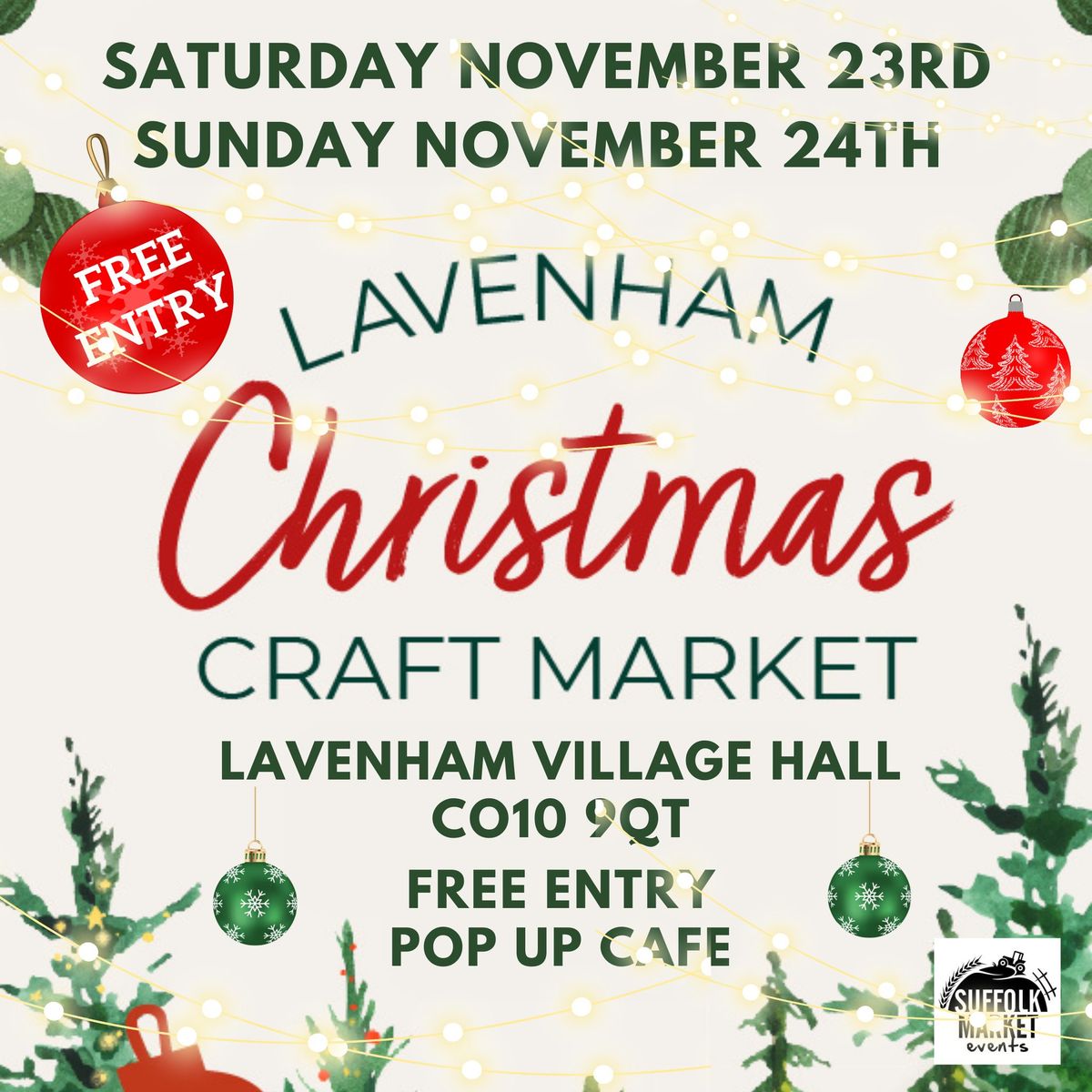 Lavenham Christmas Craft Market 