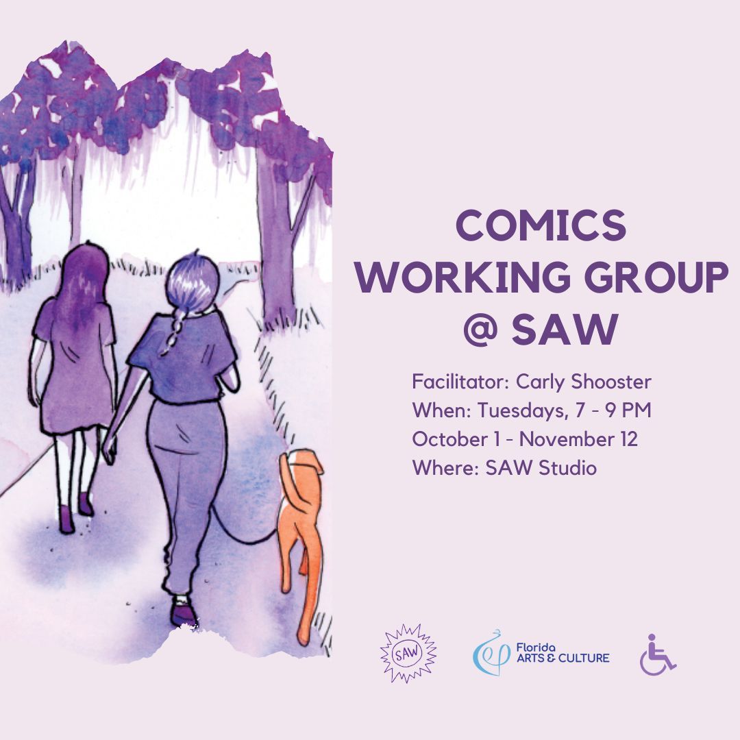 Comics Working Group Fall 2024 with Carly Shooster