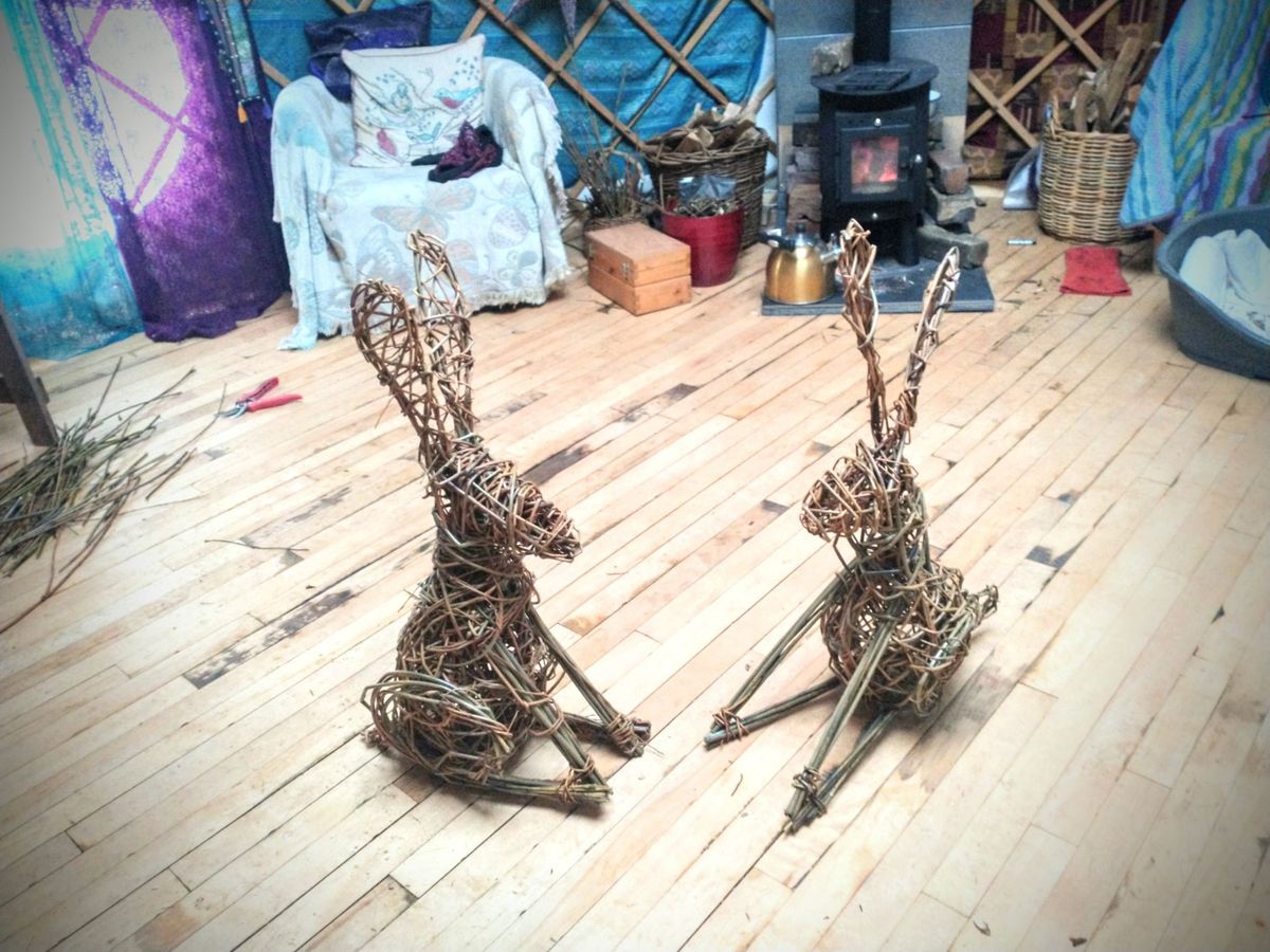 Weave a March Hare from Willow