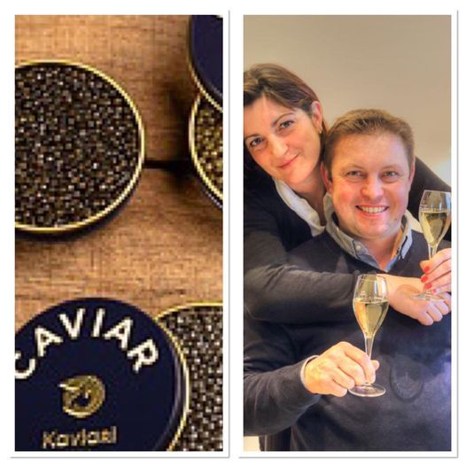 D\u00e9gustation de caviars et champagnes
