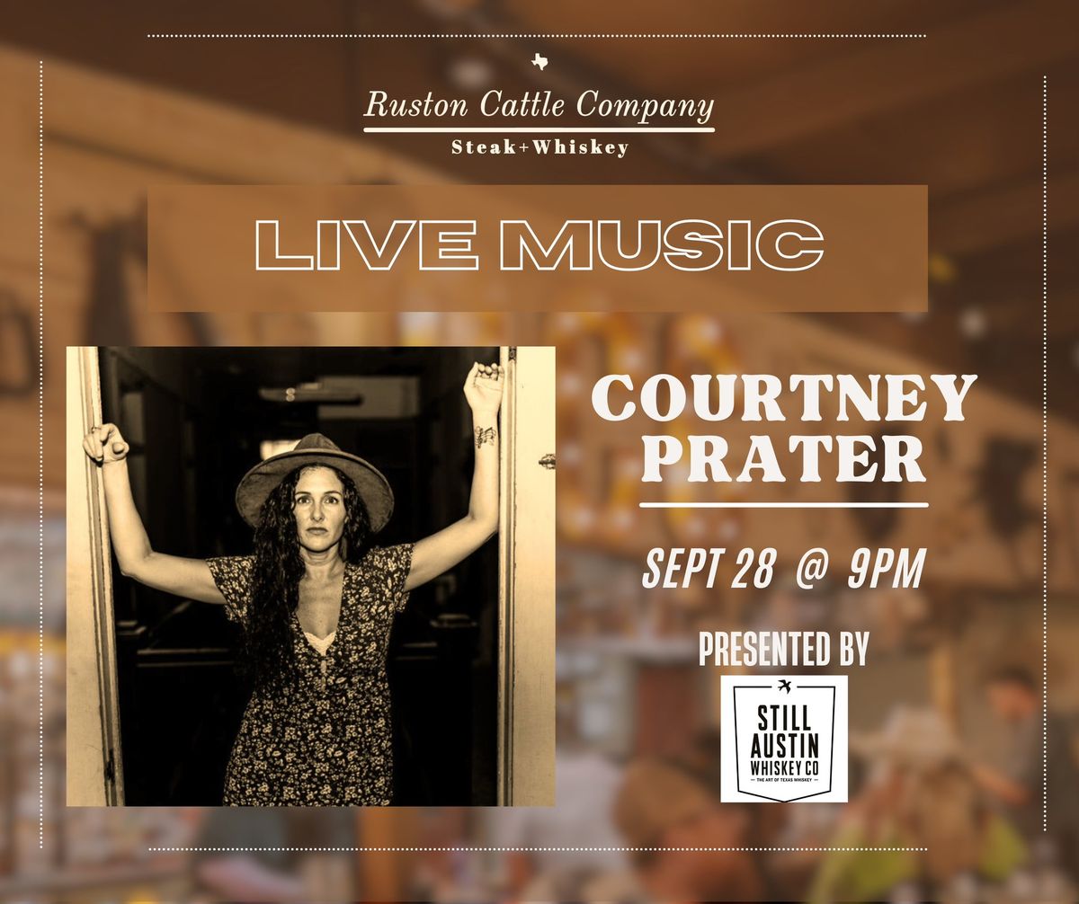 Live Music: Courtney Prater