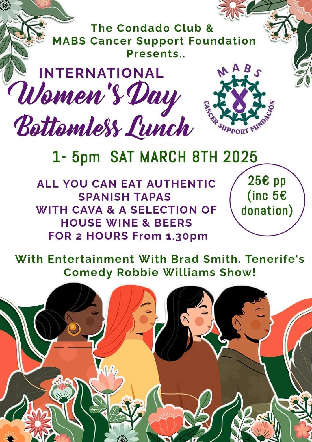 Bottomless Lunch International Women's Day 