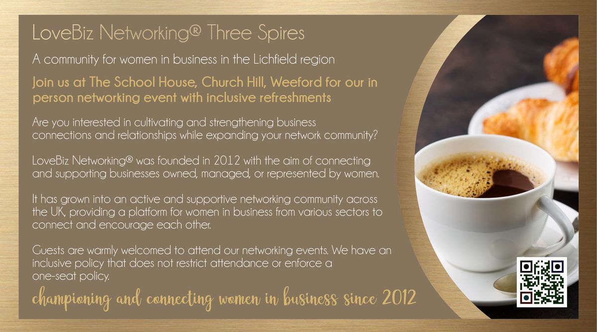 LoveBiz Networking Three Spires Community Coffee Catch Up 