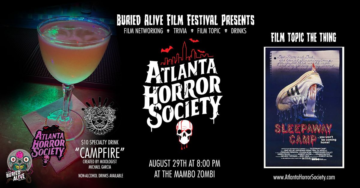 Atlanta Horror Society Meeting - Sleepaway Camp