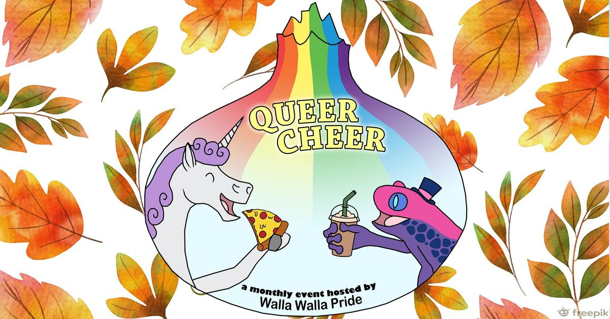 Special Summer Queer Cheer at the Walaw\u00e0la Plaza on Sept 26! Come join us! 