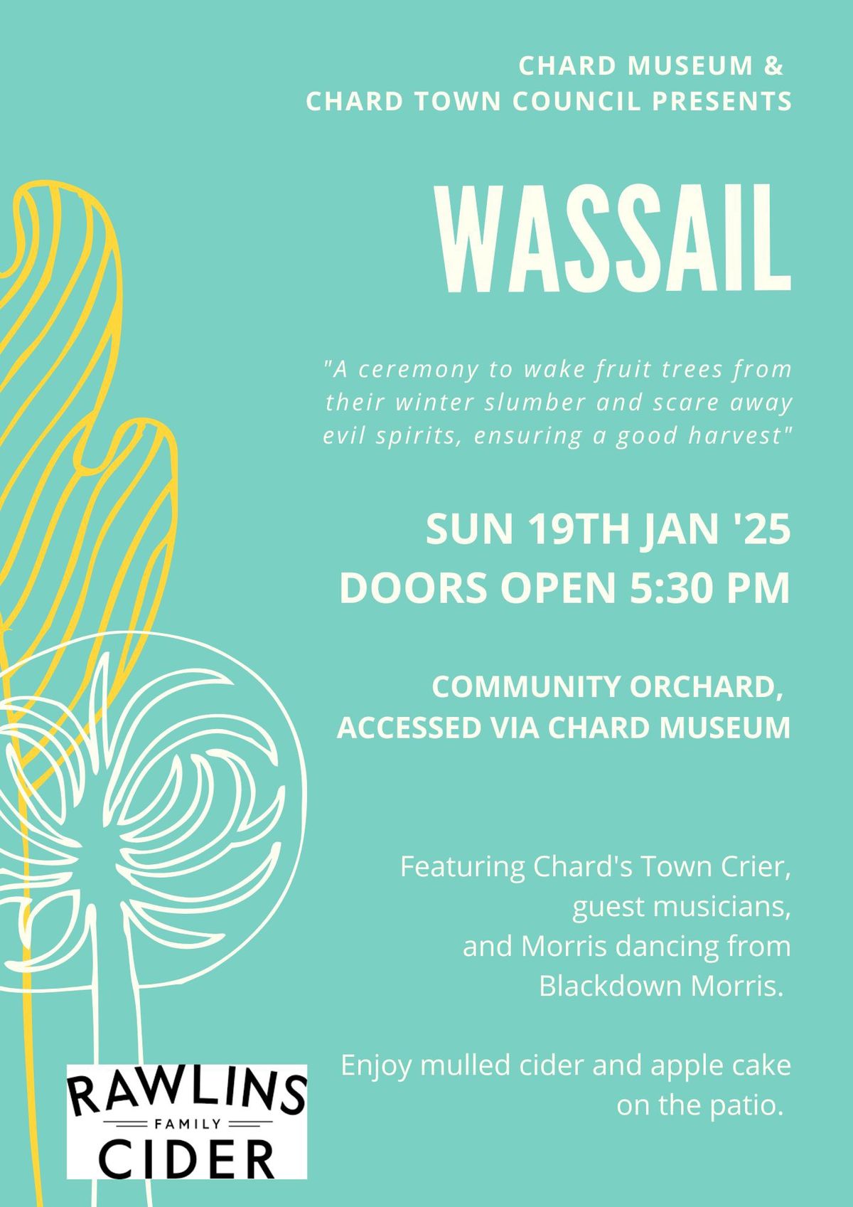 Chard Community Wassail 2025