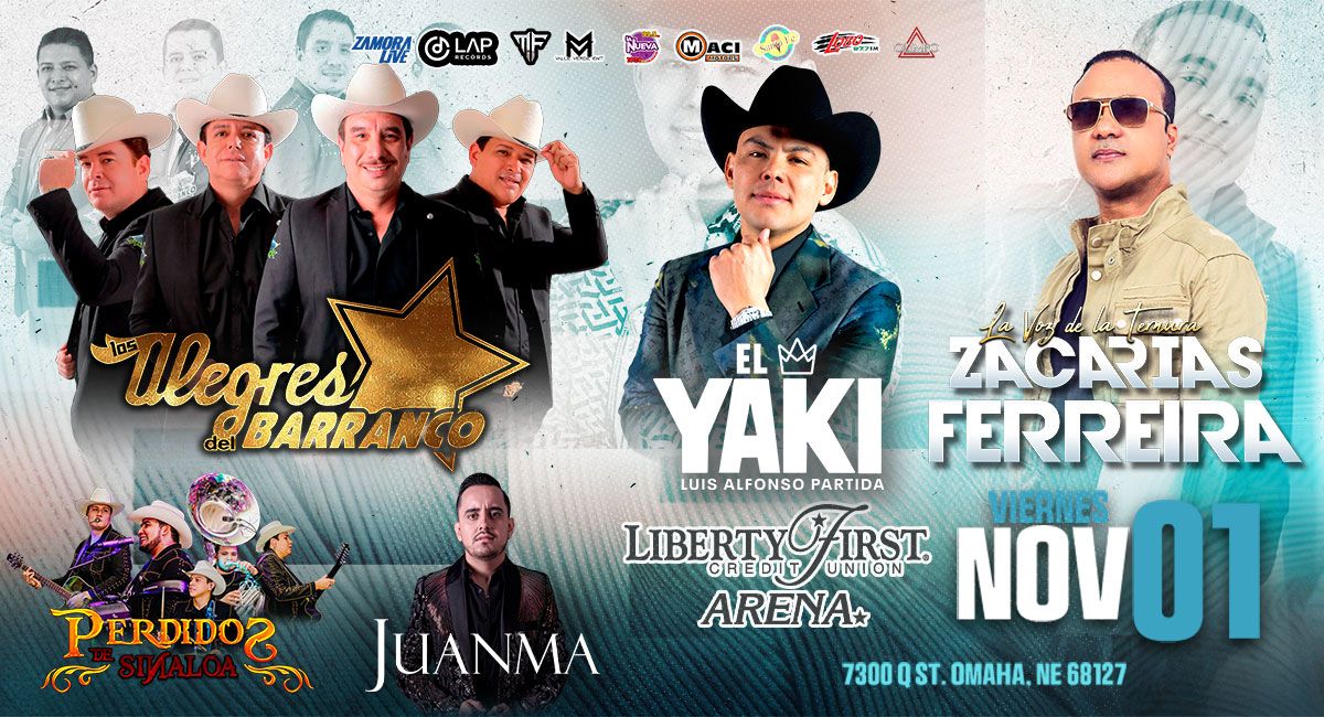 11.01.24 -Los Alegres del Barranco- Liberty First Arena - Nebraska