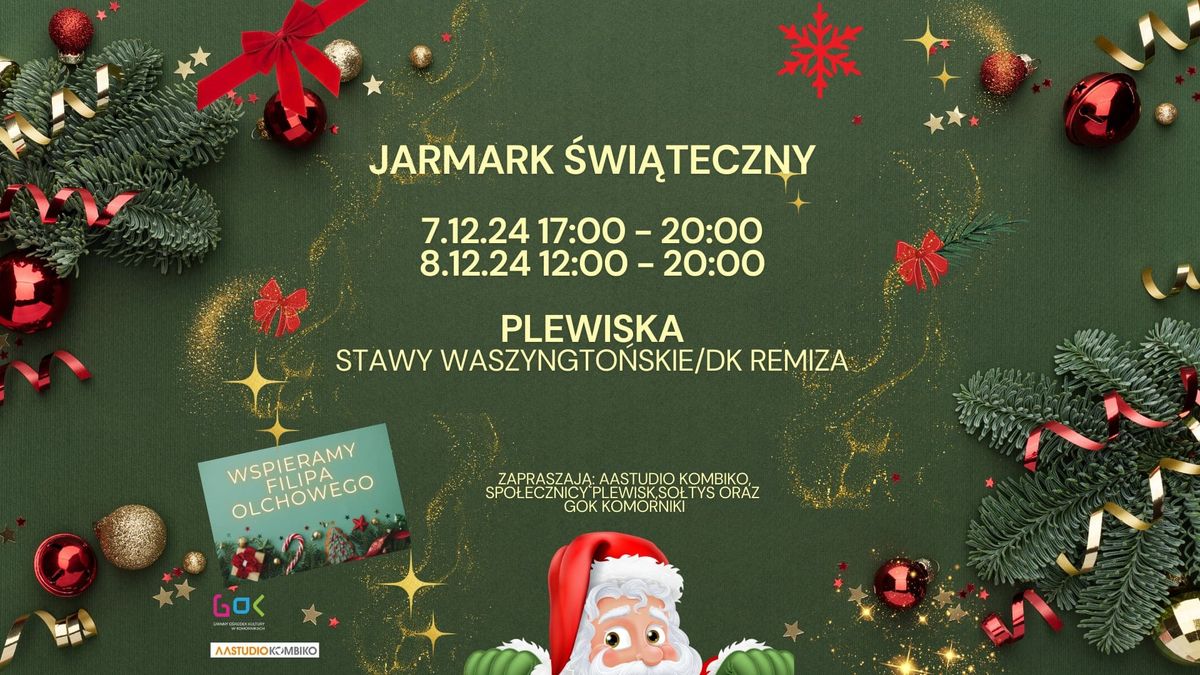 Jarmark \u015awi\u0105teczny w Plewiskach 