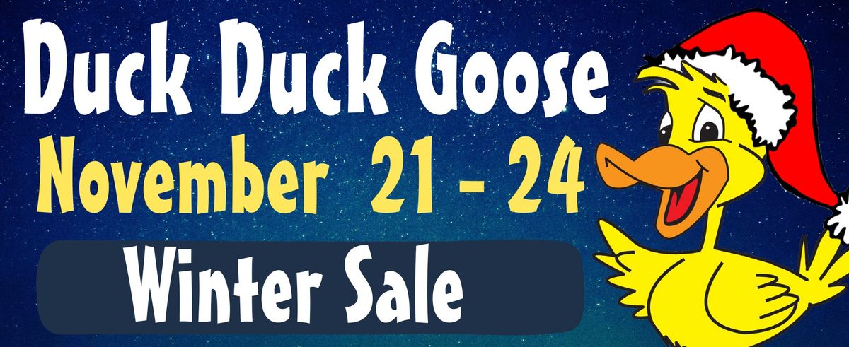 Duck Duck Goose \ud83c\udf85 Winter + Holiday Sale '24\ud83c\udf84