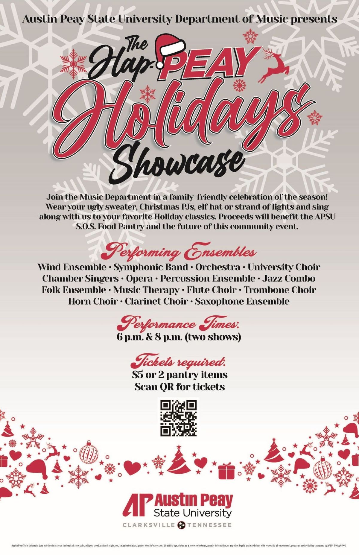 1st Annual HapPeay Holidays Showcase