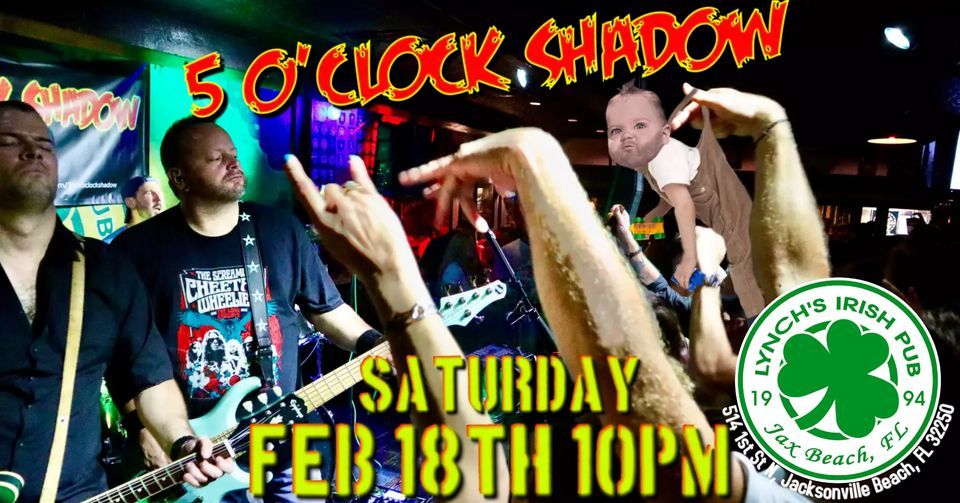 5 OClock Shadow at Lynchs, Lynch's Irish Pub, Jacksonville Beach, 18