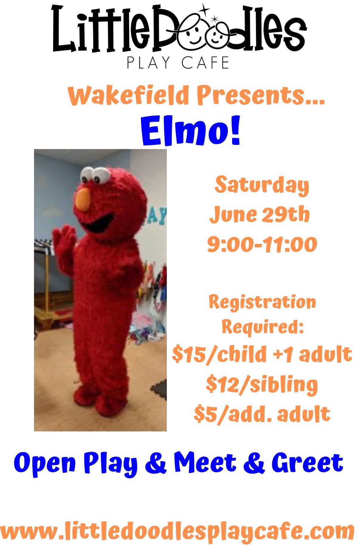 Meet & Greet with Elmo! 