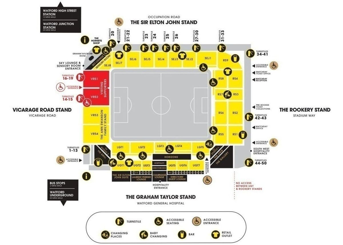 Watford FC vs West Bromwich Albion Tickets