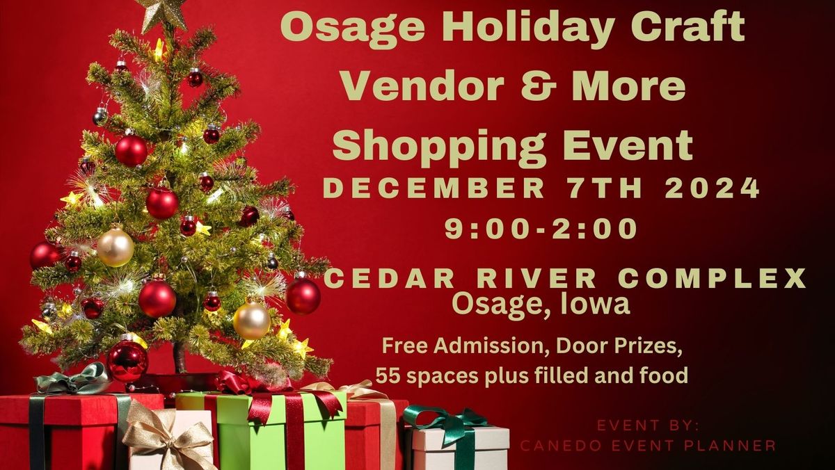 Osage Holiday Craft and Shopping Event