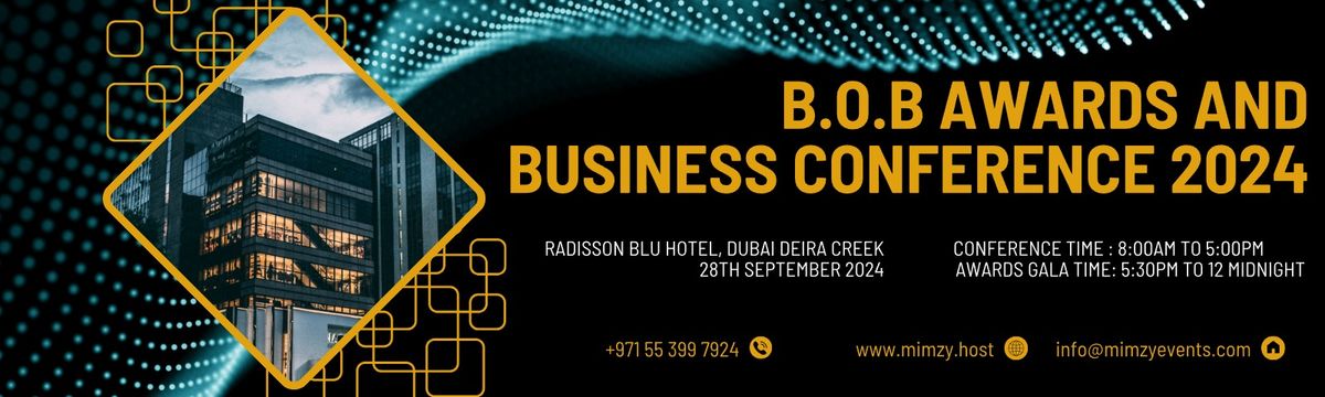 B.O.B awards and business conference 2024 edition