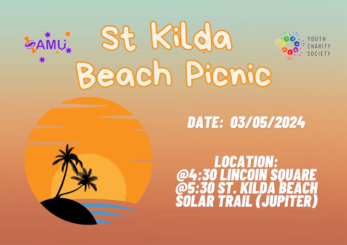 SAMU x YCS: St. Kilda Beach Picnic