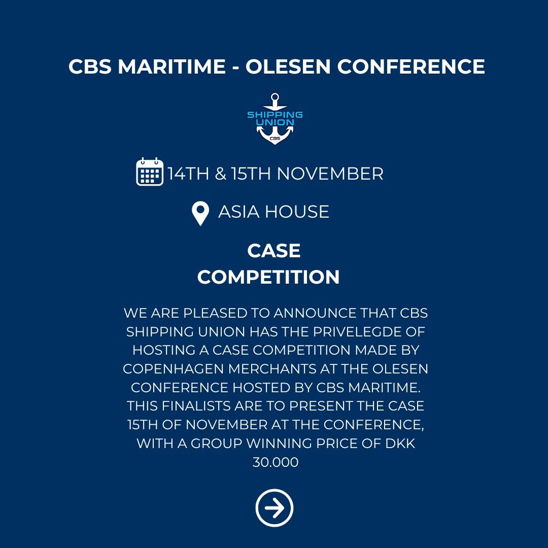 OLESEN CONFERENCE - CASE COMPETITION