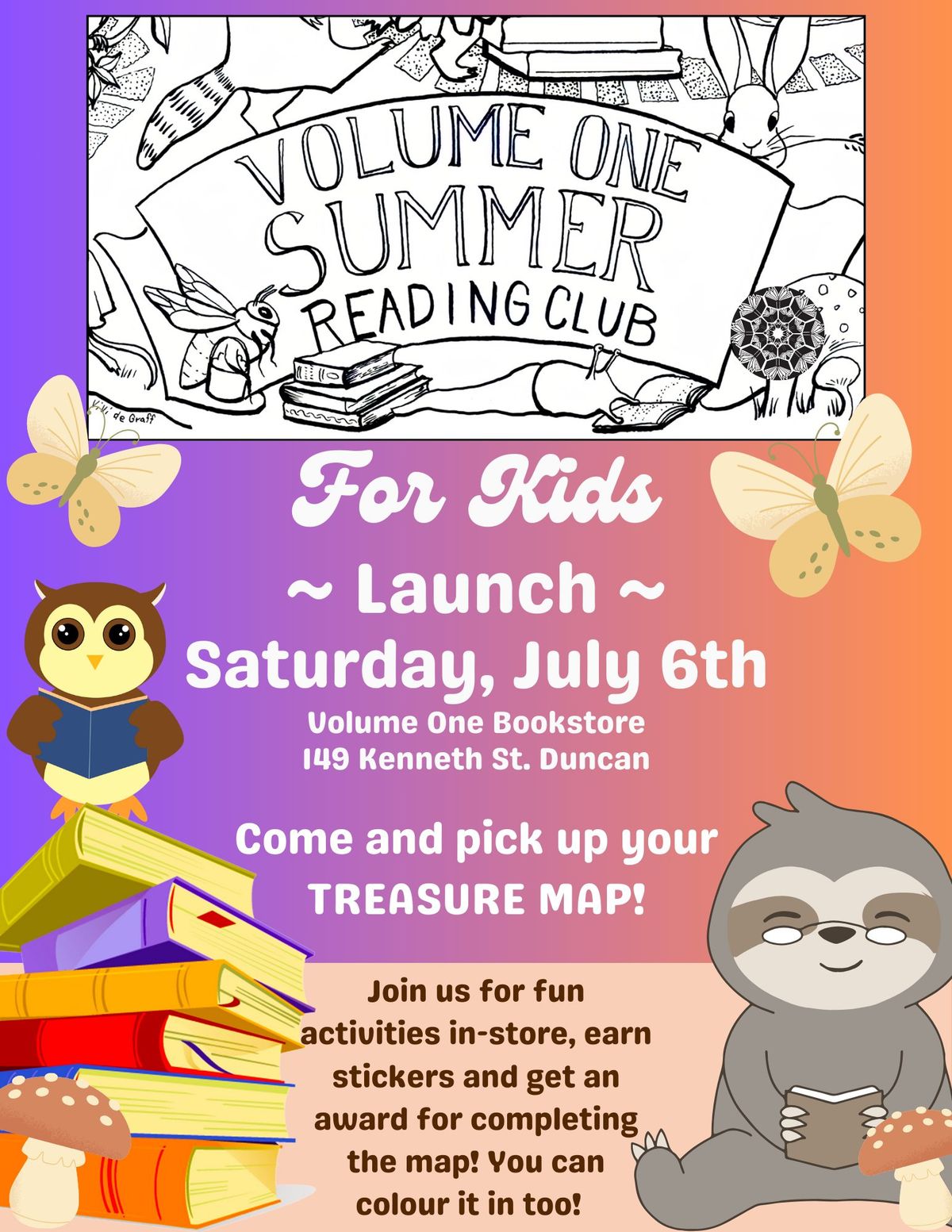 Kids Summer Reading Club - Launch