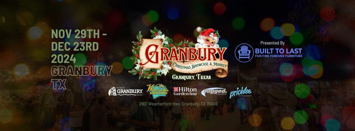 Granbury Christmas Showcase + Market