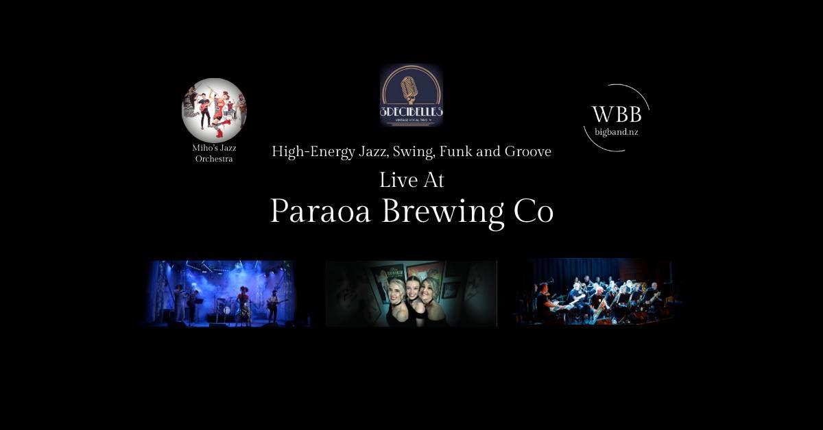 Live At Paraoa - High-Energy Jazz, Swing, Funk and Groove