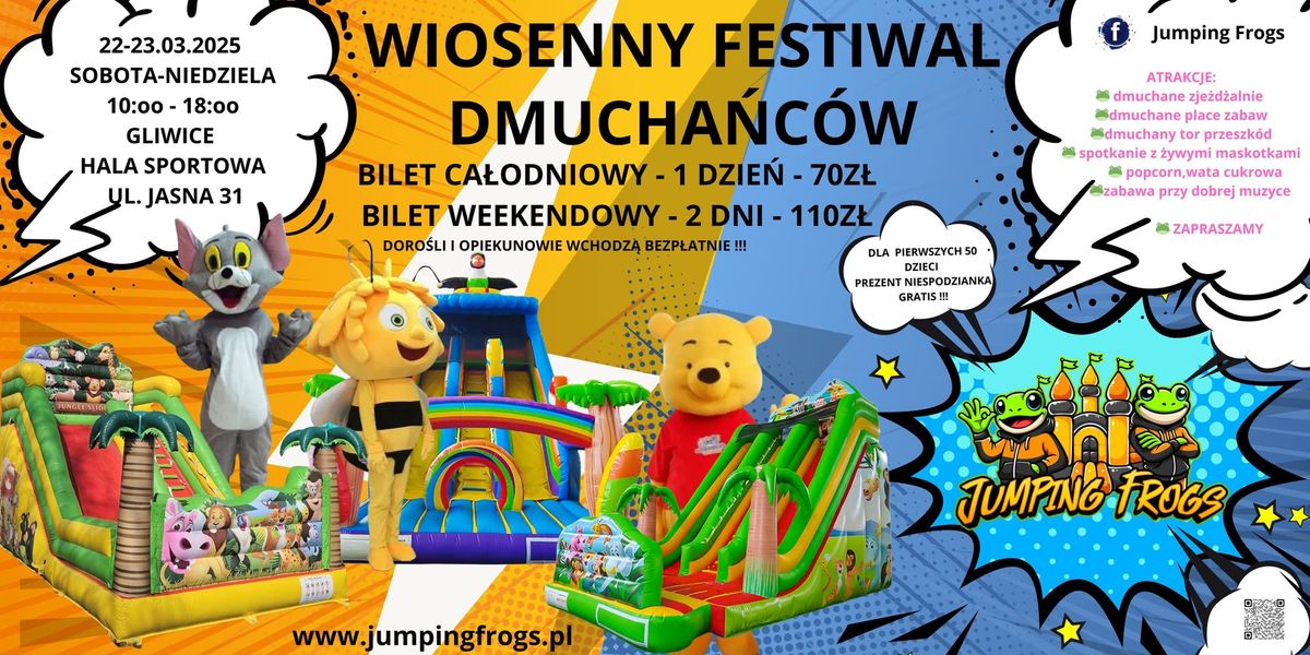 WIOSENNY FESTIWAL DMUCHA\u0143C\u00d3W w GLIWICACH