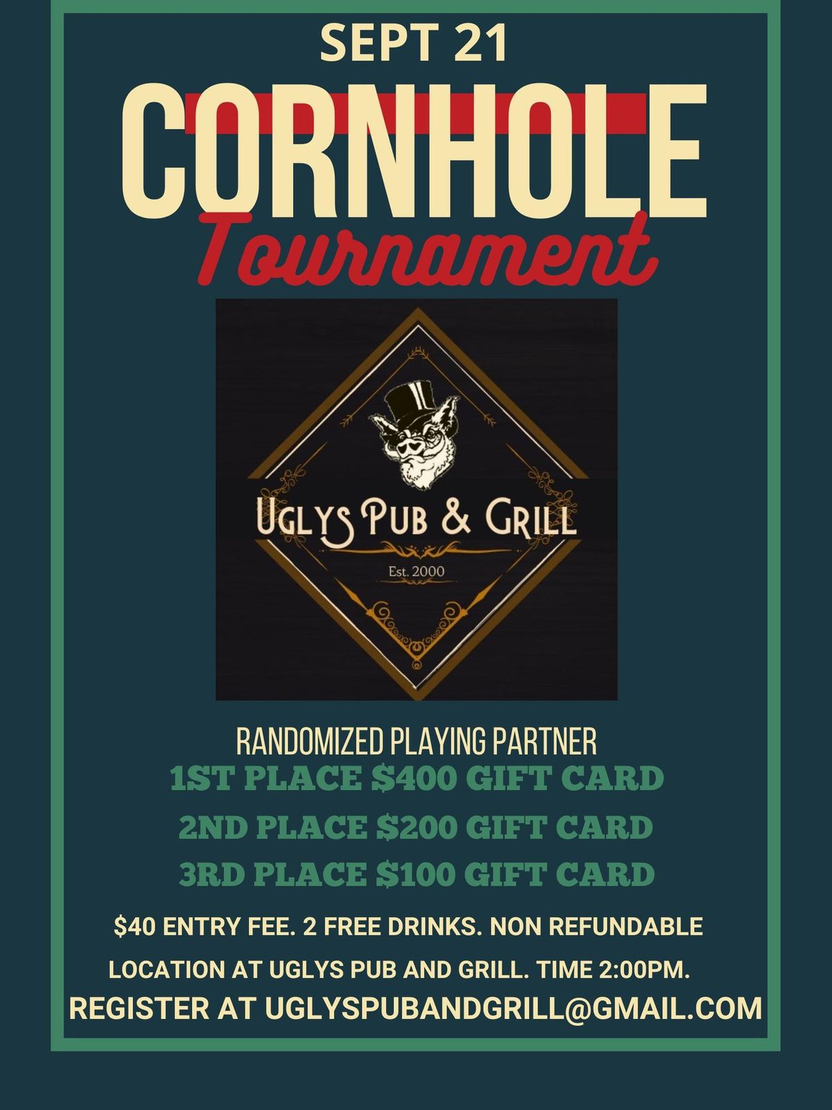 \ud83d\ude06CORNHOLE TOURNAMENT \ud83d\ude06