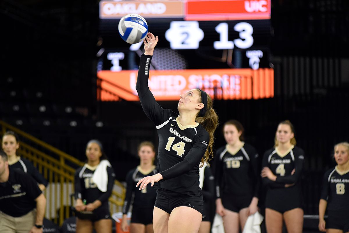 Wright State Raiders at Oakland Golden Grizzlies Volleyball