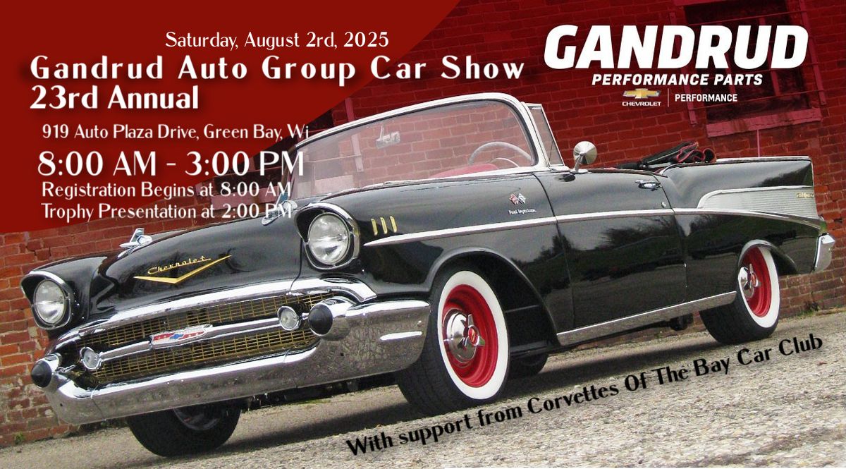 Gandrud Auto Group Car Show 23rd Annual 2025