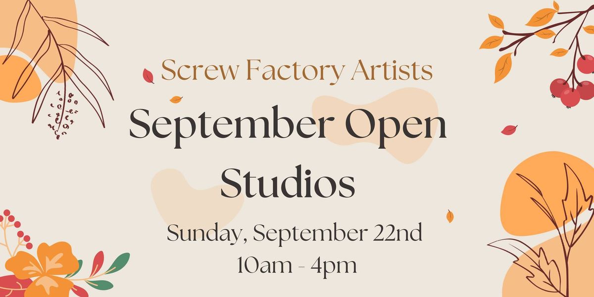 September Open Studios