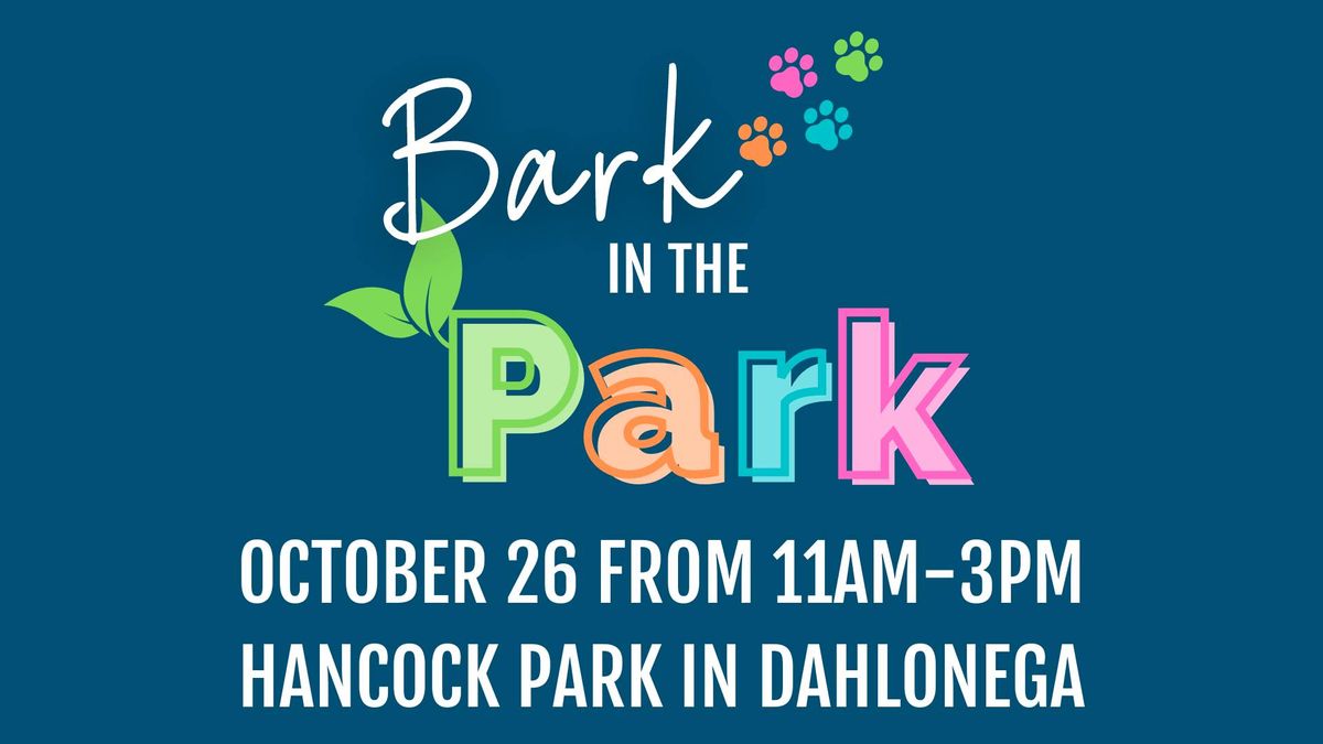 13th Annual Bark in the Park Festival