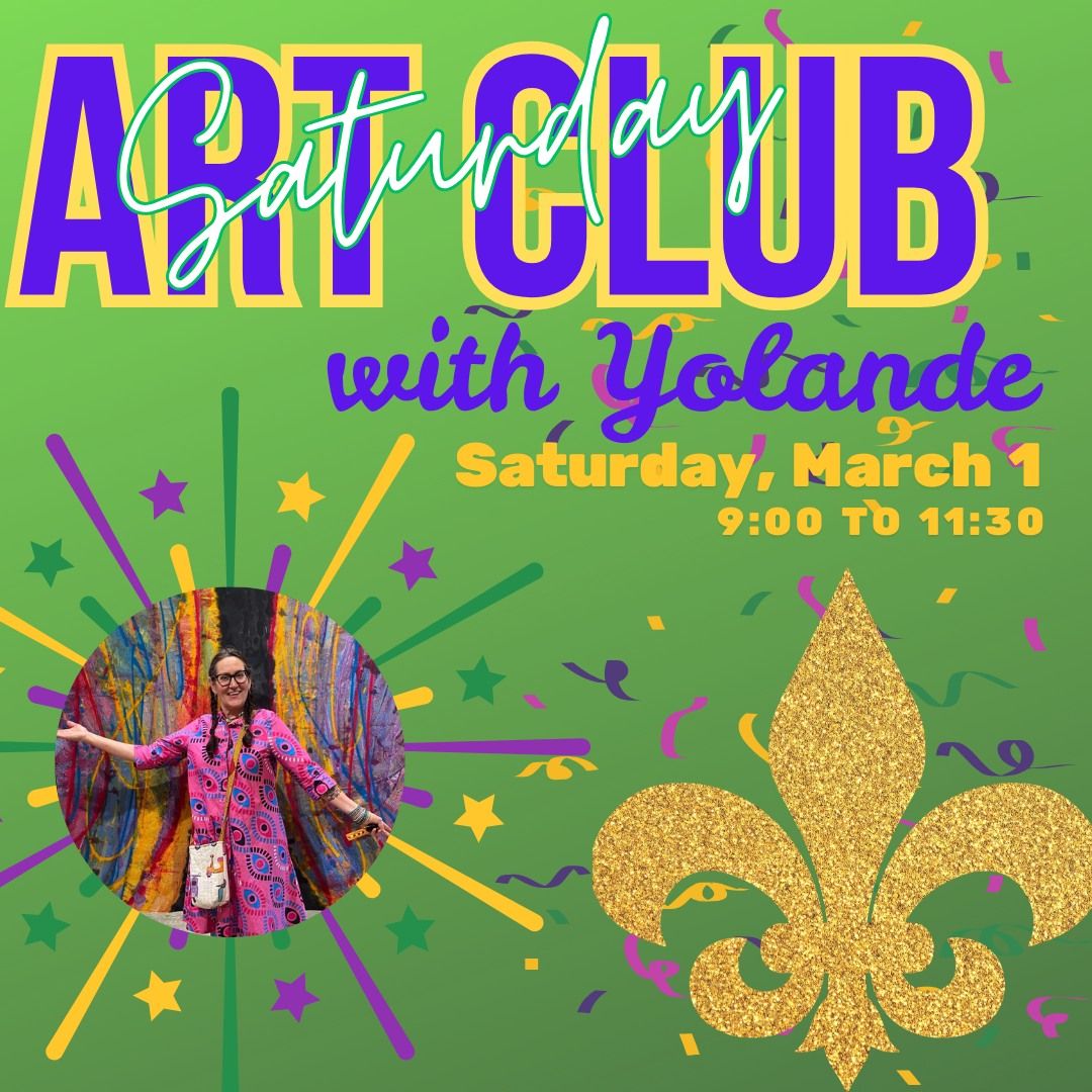 Saturday Art Club with Yolande